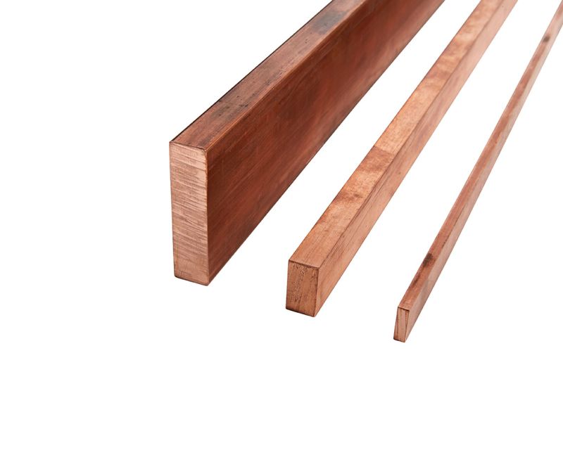 Kupferflachstange E-Cu