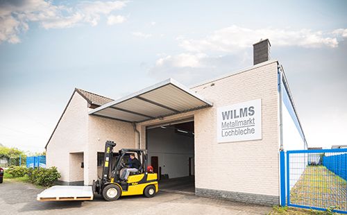 Kontakt 2 Mit WILMS Metallmarkt Lochbleche Kontakt aufnehmen