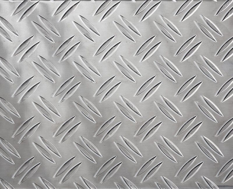 Aluminium-Riffelblech Al Mg 3 - Duett