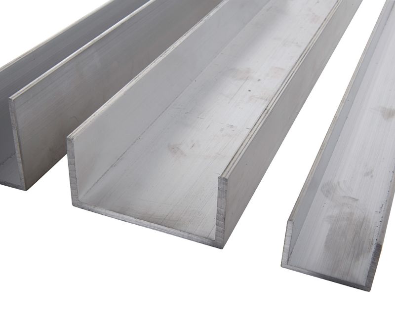 Aluminium U-Profil, ungleichschenklig Al Mg Si 0,5