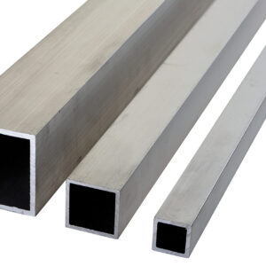 Aluminiumvierkantrohr Al Mg Si 0,5